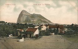 Gibraltar - Rock from La Pedrera United Kingdom Postcard Postcard Postcard