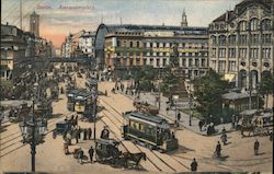 Berlin, Alexanderplatz Postcard