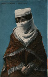 Dame turque Postcard