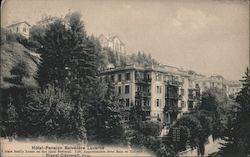 Hotel-Pension Belvedere Postcard