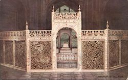 Interior Of Taj Postcard
