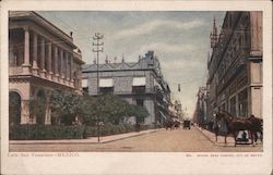 San Francisco Street, Jockey Club of Mexico City (La Casa de los Azulejos) Postcard