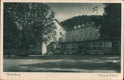 Heidelberg Victoria Hotel Postcard