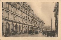 Hotel Lotti, Rue de Castiglione Paris, France Postcard Postcard Postcard
