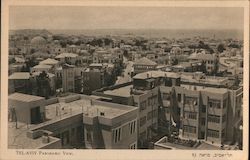 TEL-AVIV Panoramic View Postcard