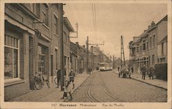 Hoevene Molenstraat Rue de Moulin Hoevenen, Belgium Postcard Postcard Postcard