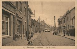 Hoevene Molenstraat Rue de Moulin Postcard