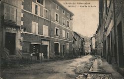 Jaujac - Rue de la Molle Postcard