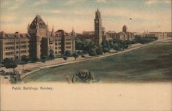 Public Buildings, Bombay Postcard