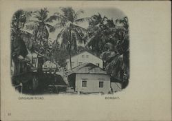 Girgaum Road, Bombay Postcard
