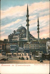 Mosquée Yéni Djami Istanbul, Turkey Greece, Turkey, Balkan States Postcard Postcard Postcard