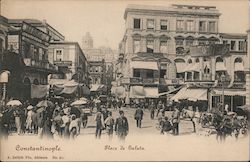 Place de Galata Postcard
