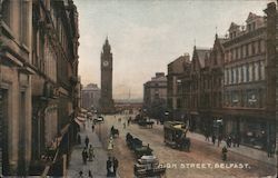 HIGH STREET Belfast, Northern Ireland Postcard Postcard Postcard