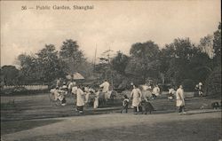 Public Garden Postcard