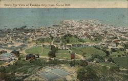 Bird's Eye View of Panama City from Ancon Hill Postcard
