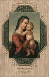 RAPHAEL SANZIO MADONNA TEMPI Postcard