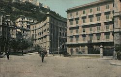 NAPOLI Piazza Amadeo Postcard