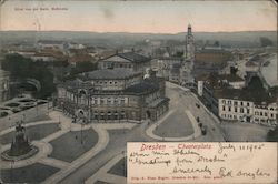 Blick von der Kath, Hofkirche Postcard