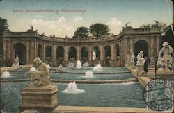 Berlin - Fountain of Fairy Tales im Friedrichshain Postcard