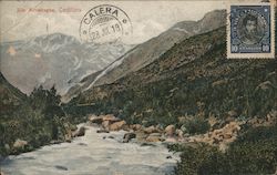 Rio Aconcagua, Cordillera Postcard