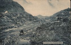 Culebra Cut, Panama Canal Postcard