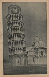Leaning Tower of Pisa Postcard