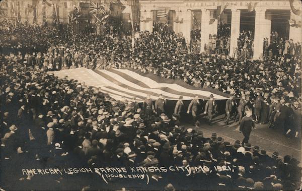 American Legion Parade 1921 Kansas City Missouri