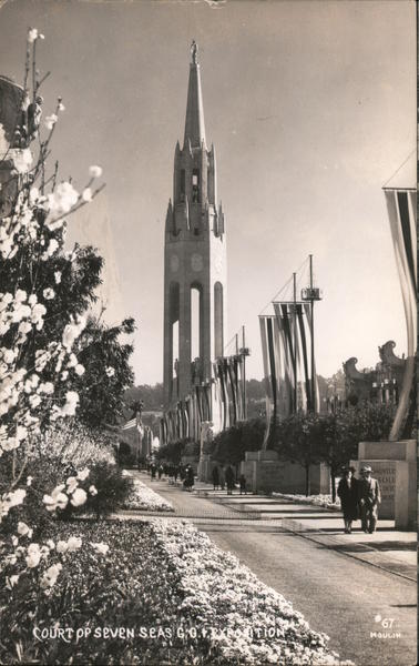 Court of Seven Seas, G.G. Exposition San Francisco California