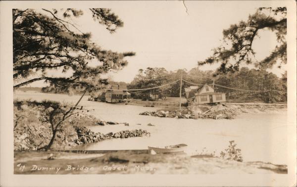 Dummy Bridge after Flood Onset Massachusetts