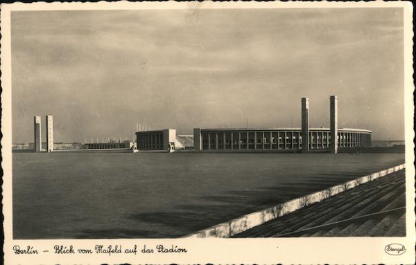 Berlin - Blick vom Maifeld auf das Stadion Germany