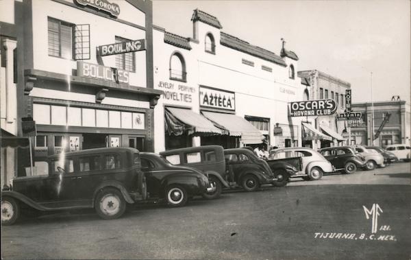 Tijuana Downtown Area BC Mexico