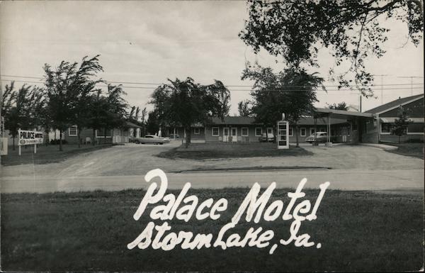 Palace Motel Storm Lake Iowa