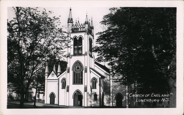 Church of England Lunenburg NS Canada Nova Scotia