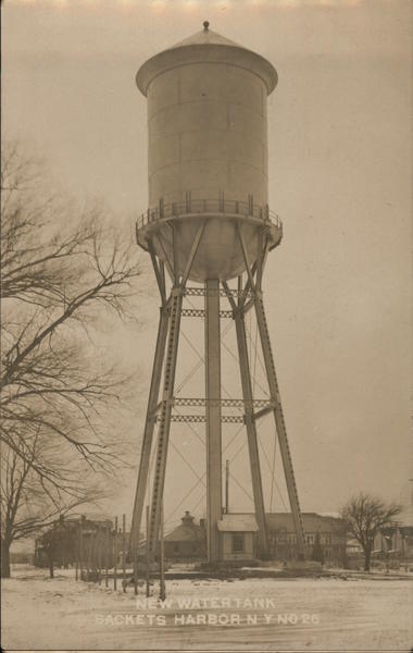 New Water Tower Sackets Harbor New York