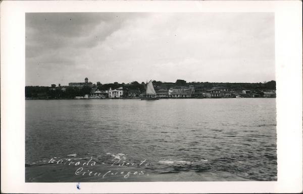 Bay View of the Port of Cienfuegos Cuba