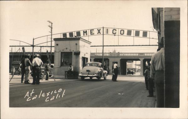 Mexican Border Calexico California