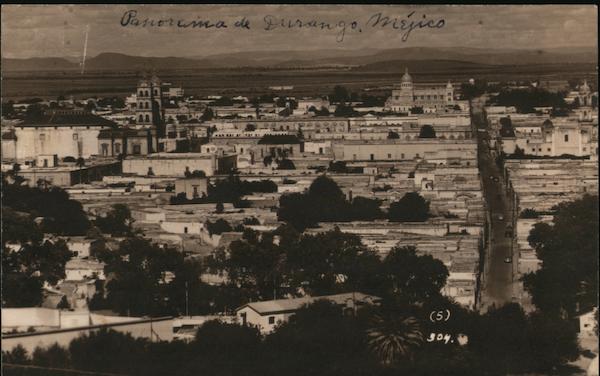 Panorama de Durango, Mexico