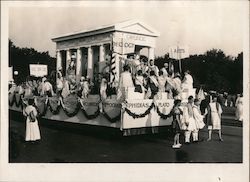 Ancient Greek Academics Parade Float Universities L. M. Leisenring Postcard Original Photograph Original Photograph