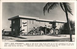 Tropic Seas Apartments Postcard
