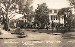 Virginia Inn on Lake Osceola Winter Park, FL Postcard Postcard Postcard