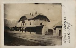 Neuer Veldeser Bahnhof - Switzerland? Postcard