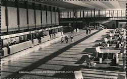 Terminal Building, Prestwick Airport Postcard
