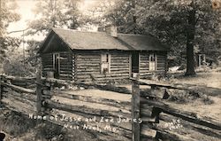 Home of Jesse and Lee James Noel, MO Blake Photo Postcard
