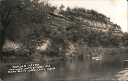 Butler Bluff, Near Bluff Dweller's Cave Noel, MO Barnes Photo Postcard Postcard Postcard