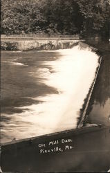 Ole Mill Dam Postcard