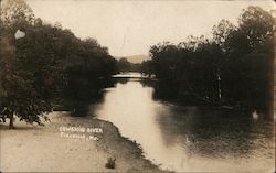 Cowskin River Pineville, MO Postcard Postcard Postcard