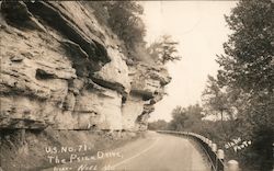 U.S. No. 71, The Prize Drive Noel, MO Blake Photo Postcard Postcard Postcard