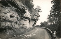 U.S. Highway 71, The Prize Drive Noel, MO Blake Photo Postcard