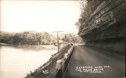 The Prize Drive in the Ozarks Postcard