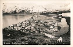 Scenic View Unalaska, AK Postcard Postcard Postcard